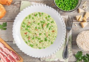 Risotto aux petits pois "Risi e Bisi"